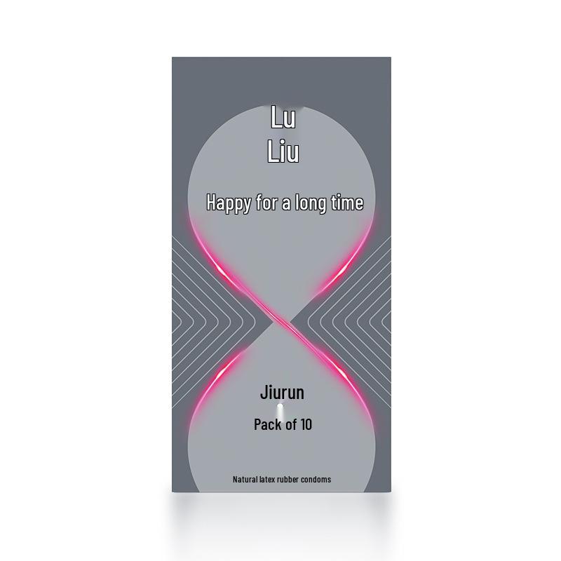 Mingliu Ultra Thin Long-Lasting Dotted Condoms with Hyaluronic Acid - 10 Pack