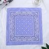 12Pcs Chic Unisex Floral Print Cycling Sport Square Bandana Head Scarf Headdress