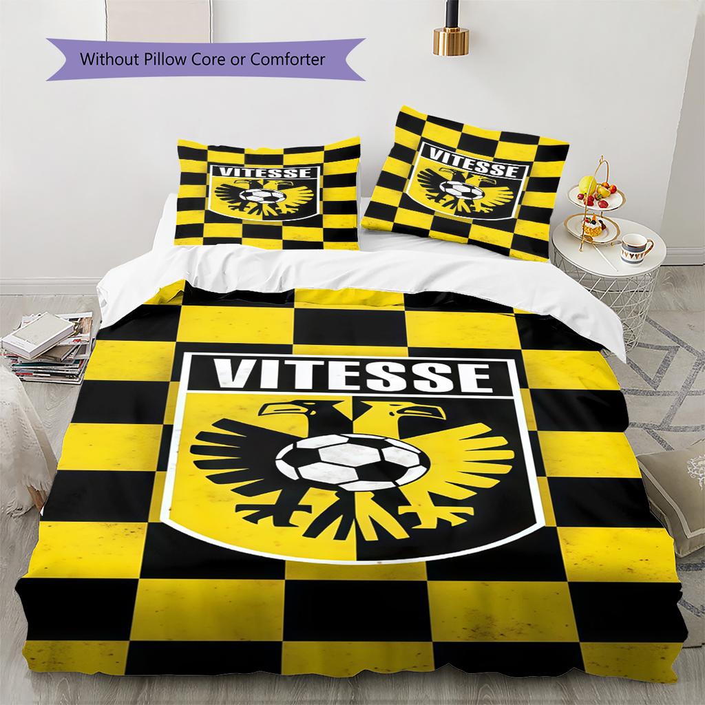 SBV Vitesse Pattern Bedding Quilt Set Quilt Cover Pillowcase Home Decoration Birthday Gift (1 * Duvet Cover + 2 * Pillowcase, Without Core)