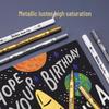BAOKE MP2960 Double Head Metallic Acrylic Marker Pen