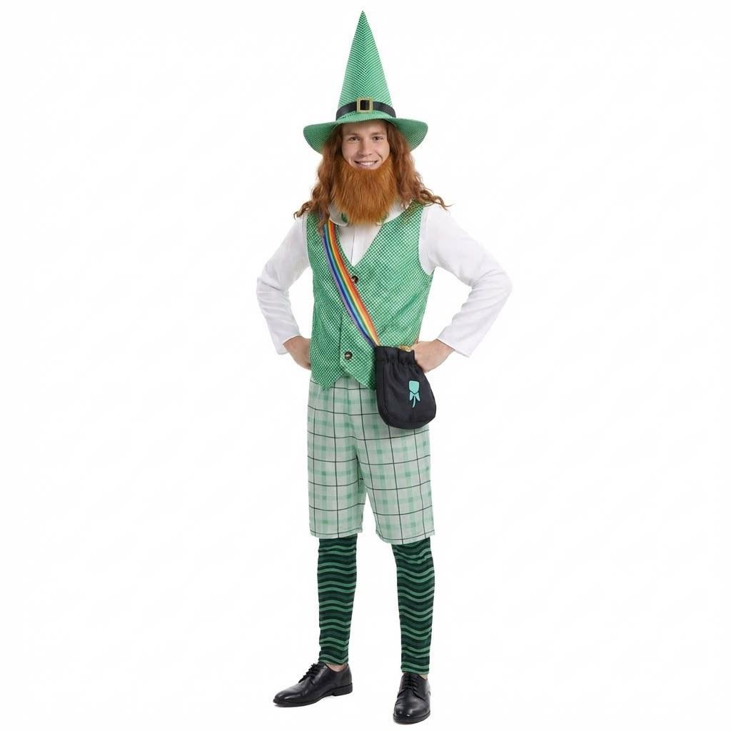 St Patricks Day Cosplay Costume For Children With Felt Fabric For Stage Performances And Parties