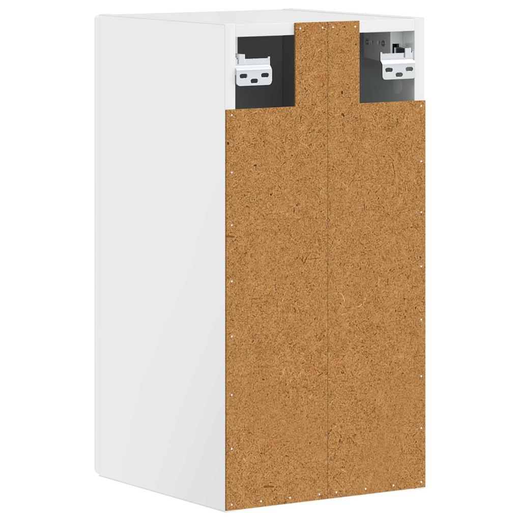 Bathroom Wall Cabinet UTRECHT High Gloss White 30 X 31 X 59 Cm