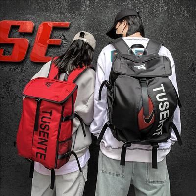 Backpack Men's Trendy Brand Large Capacity Outdoor Sports Basketball Bag Campus Student School Bag Multifunctional Travel Backpack