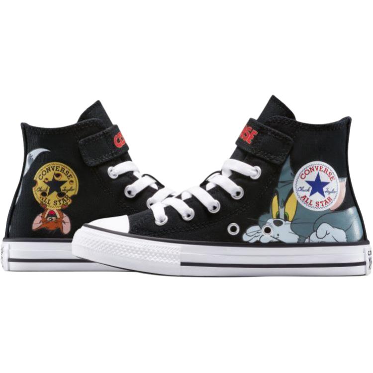 Converse Tom & Jerry x Chuck Taylor All Star High GS Černé Dětské Tenisky Vícebarevné A15114C