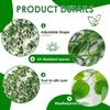 Plastic Material Hanging Vine With Basin Simulation Flower New Persian Fern Leaves  Christmas Tree