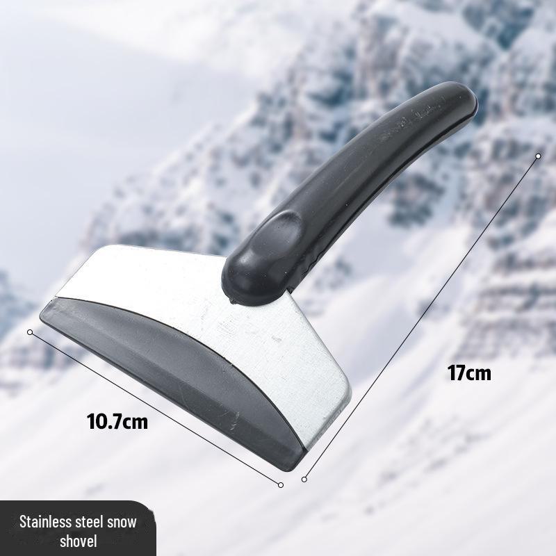Multi-function Car Oxford Snow Shovel and Scraper for Deicing, Defrosting, and Cleaning Windows - Snow Sweeper Brush