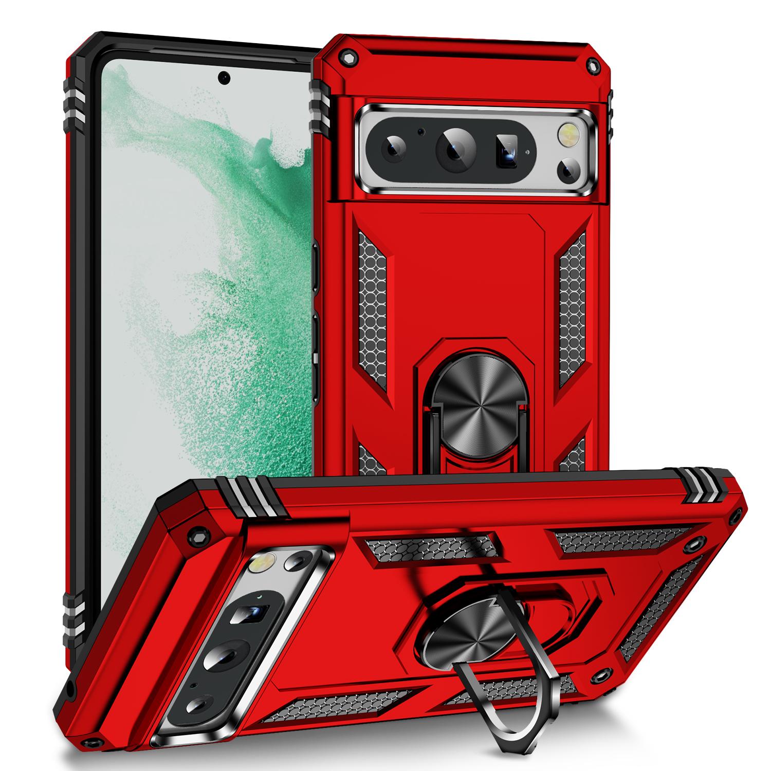 

Military Grade Drop Proof Protection Cover With Kickstand For Google Pixel 3A 3AXL 4A 4 4XL 5A 5 6A 6 6Pro 7 7A 7Pro 8 8Pro Case For Pixel 3AXL красный