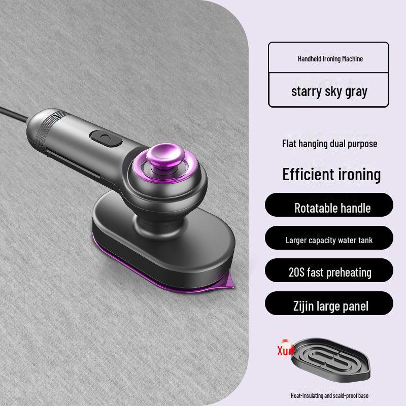 

Портативный мини-паровой утюг для использования дома и в общежитии U.S. regulations серый