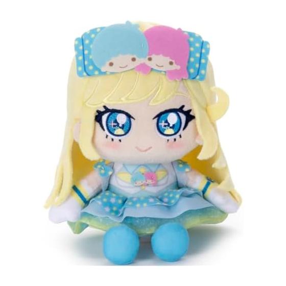 TAKARATOMY A.R.T.S Himitsu no Aipuri Plush Toy Sanrio Characters Model Mitsuki Stuffed Toy Height Approx. 20cm
