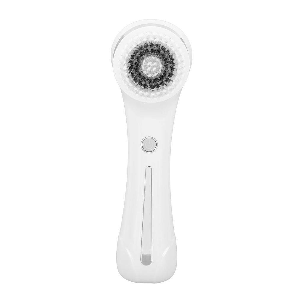 Facial Cleansing Brush 7200RPM Rotating 2 Speeds Electric Face Scrubber with Heat 4 Brush Heads