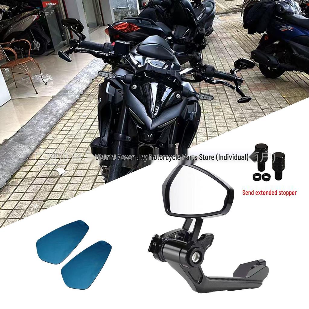 Compatible Handguard Rearview Mirror for Chunfeng NK650/800, NK250/450 – Racing Handguard with Reflective Mirror & Backup Camera.