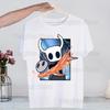 Hollow Knight Ghost Knight Game Skull T Shirt Fashion Tshirt Summer Mens Novelty Short Sleeve T-shirt Men Funny Tops