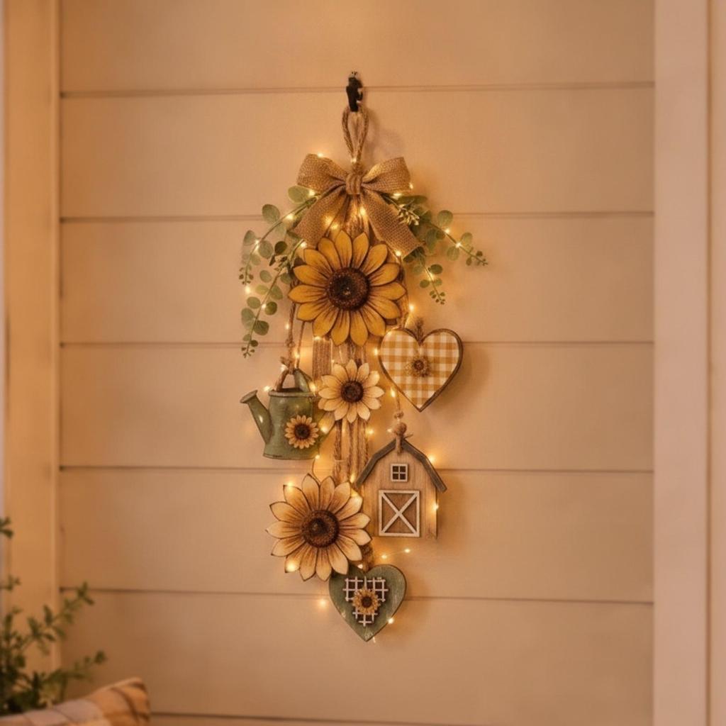 Wooden Wall Hanging Slim for Porch