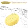 Aug. 10Pcs Round Synthetic Artist Paint Sponge Craft Sponges For Painting Pottery Watercolor Art Sponges Yellow 2.75Inch