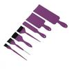 7pcs Hair Dye Tool Set Balayage Board Coloring Brush Hair Highlighting Paddle Brush Tools Hair Salon