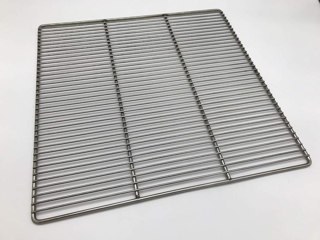 Stainless Steel BBQ Grill 45 X 45 Lightweight Heavy Large Square 450 X 450 Lightweight and Suitable for Grilling Suitable for Use As a Fire Pit Grate,