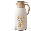 Large Capacity Glass Liner Thermos Flask: Insulated Hot Water Bottle for Home & Office Use