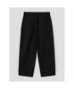 8Seconds Curved Wide Fit Cotton Slacks Black