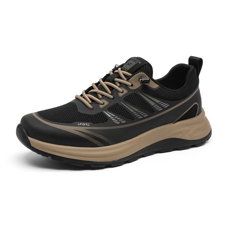 2025 Summer New Breathable Mesh Shoes Men's Soft-soled Outdoor Casual Shoes Non-slip Sports Running Shoes