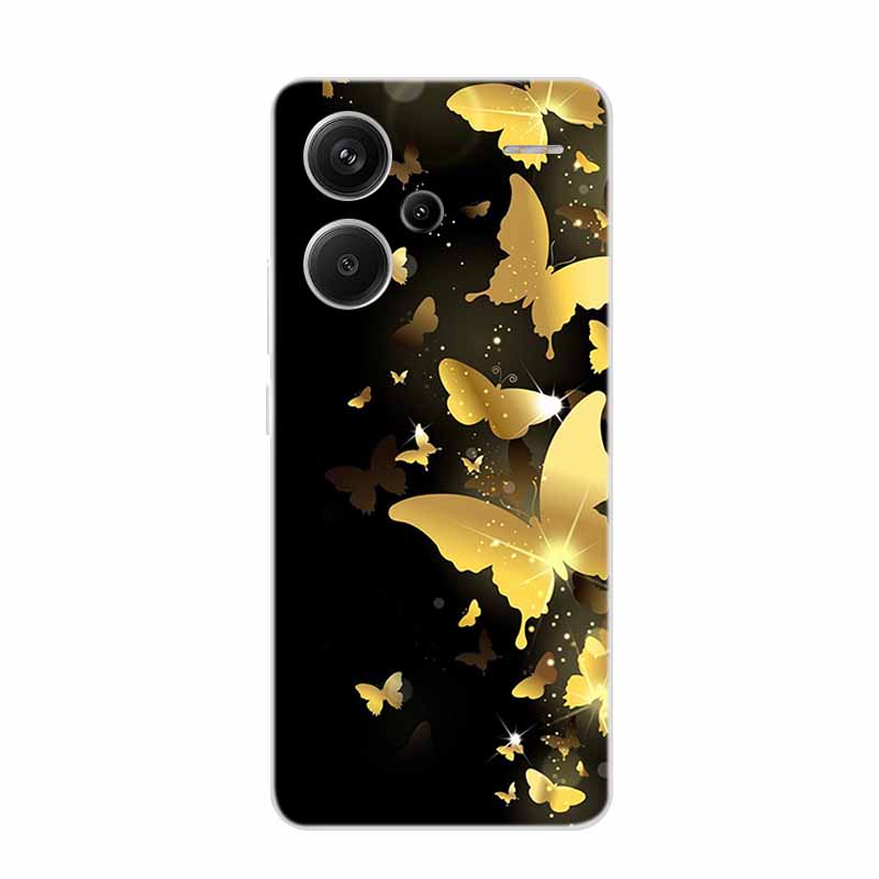 For Xiaomi Redmi Note 13 Pro+ Case Note13 Pro Plus Clear Silicone Soft TPU Coque For Redmi Note 13 Pro Plus 5G Back Cover Case