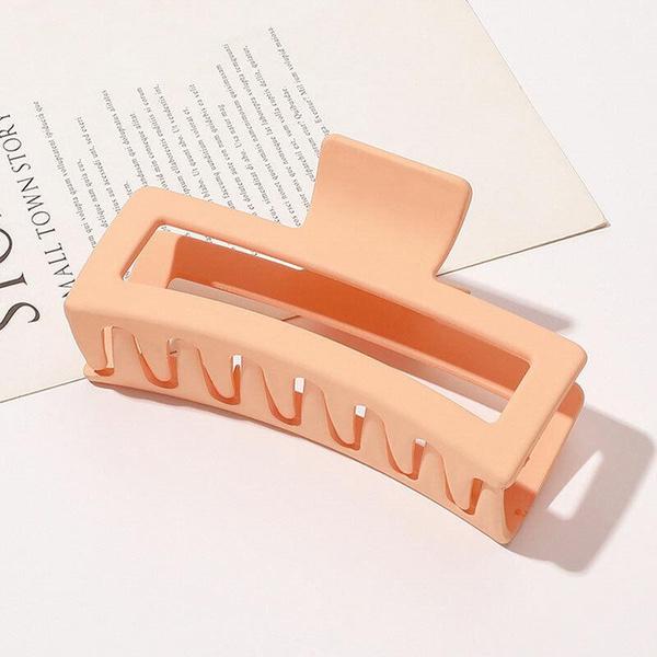 1pc New Claw Clip for Women Plastic Hair Claw Large Size Hair Clips Claw