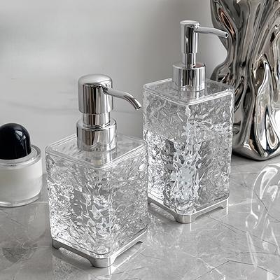 Filling Bottles Press Pump Head Bottles Bathroom Wash Water Corrugated Body Wash Shampoo Water Foaming Bottles