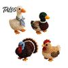 Beading Kit For Beginners Tiny 3D Beaded Animal Kit, Cute DIY with Colorful Beads and Easy Instructions, 4 Designs Handmade Jewelry Art Craft