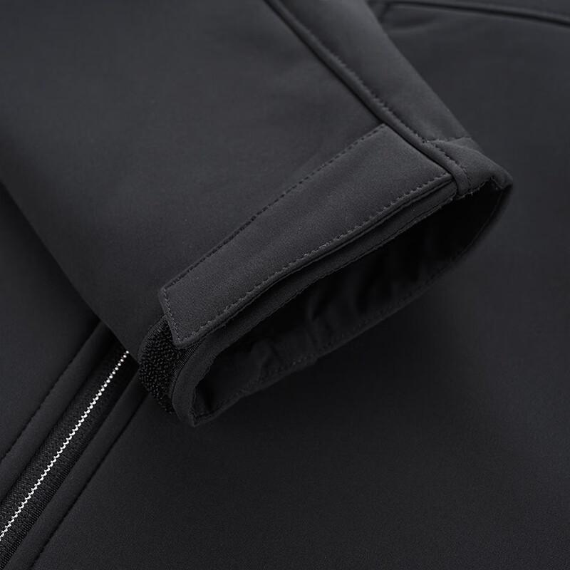 Toread Men's Hooded Water-Repellent Fleece-Lined Softshell Jacket