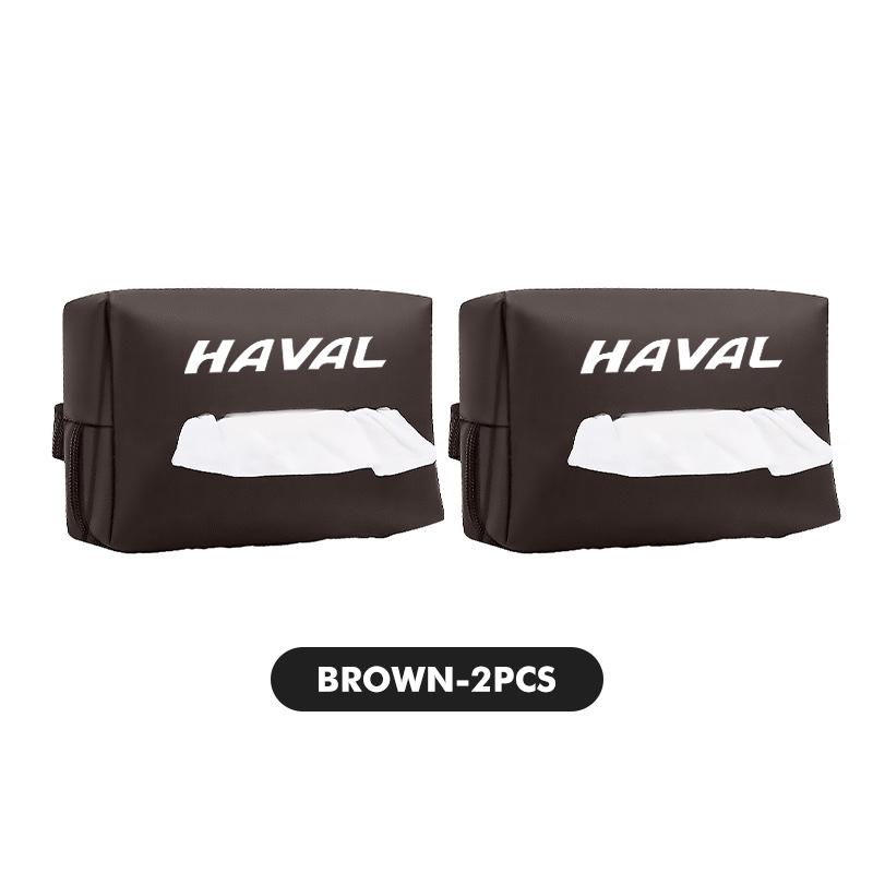 For Haval Car Tissue Box Holder Leather Multifunctional Center Console Armrest Napkin Bag H6 F7 H9 H2 Jolion F7X F7H H5 H7 H2S