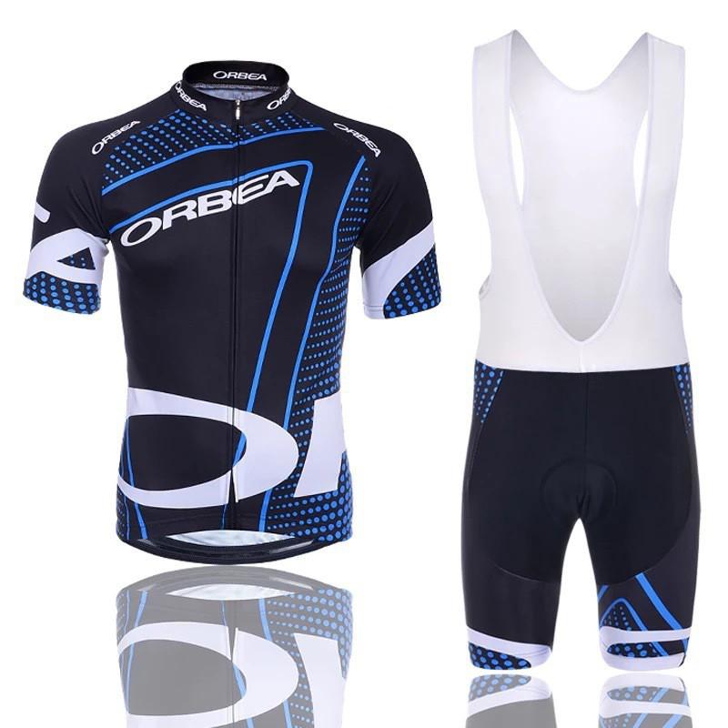 Mens Cycling Jersey Set Short Sleeve Breathable Bike Shirt Road Mountain Biking
