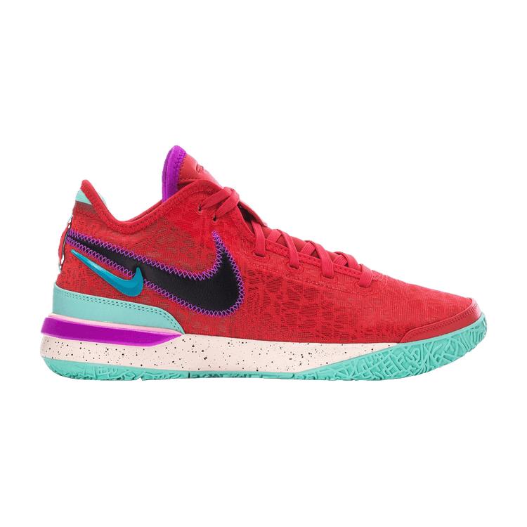 Nike Zoom LeBron NXXT Gen Track Red Men Sneakers Black Teal-Nebula Emerald-Rise DR8784-600