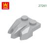 Non-Toxic 135Pcs/Lot 27261 Special 2X 3 Plate With Rocks Building Blocks Moc Accessories Compatible With Brick Children Toys Gift Box