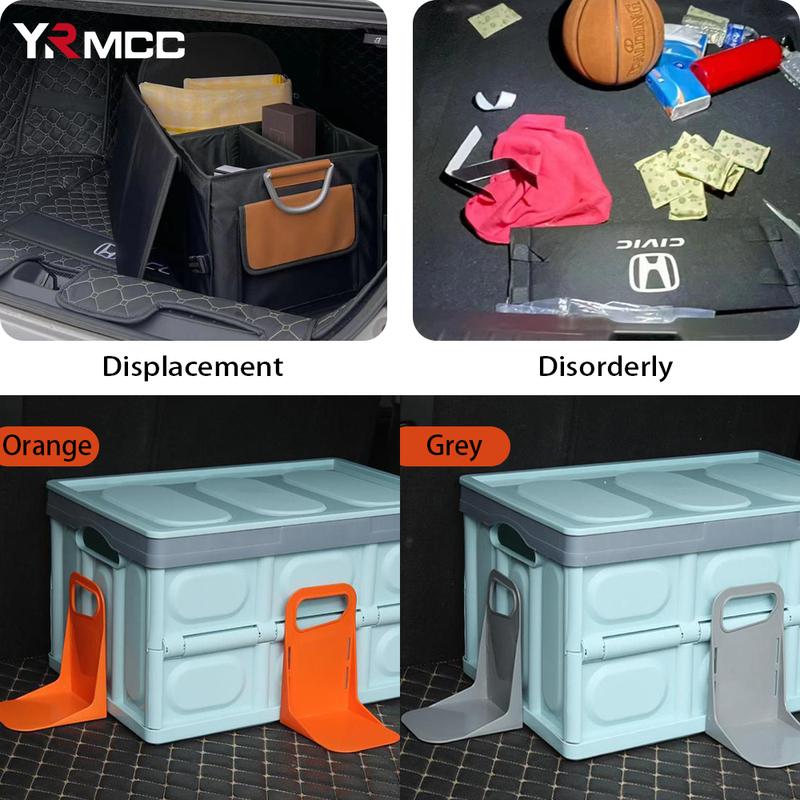 Car Trunk Organizer Holder Multifunctional Storage Fixed Rack Auto Stowing Tidying Plastic Baffle Solid Baffle Back Trunk Fixed