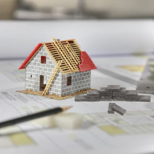 100-Piece Set of 1/35 Scale Miniature Bricks, Miniature Parts, Diorama Bricks, Concrete Blocks, Model Buildings, DIY Scenery, Building, Gardening Acce