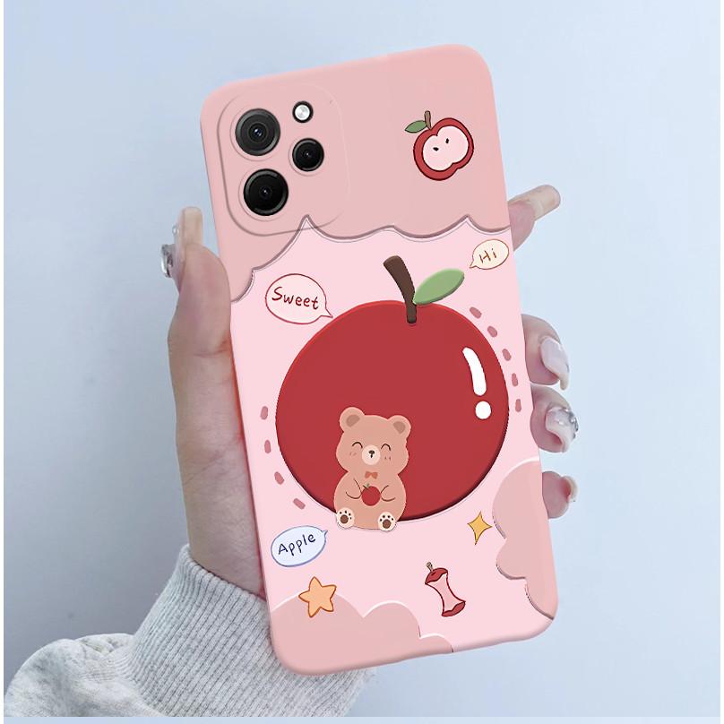 For Huawei Nova Y61 Case Soft Silicone TPU Cute Panda Phone Back Cover For Huawei Nova Y 61 62 Y61 Y62 Plus Case NovaY61 Fundas