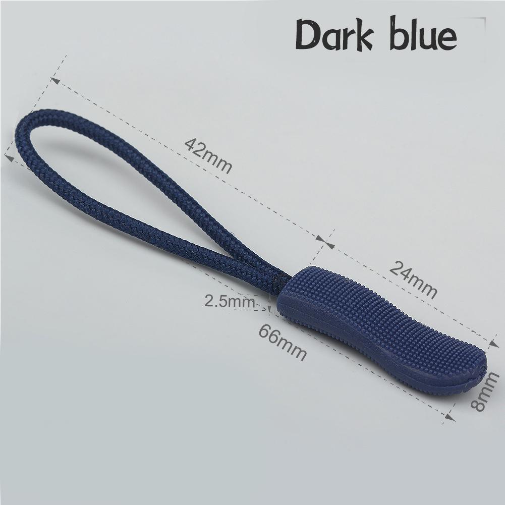 150/100/50/20/10pcs TPU Plastic Puller Injection Zipper Rope Luggage Zipper Pull Handle Pull Tail Zipper Pull Rope