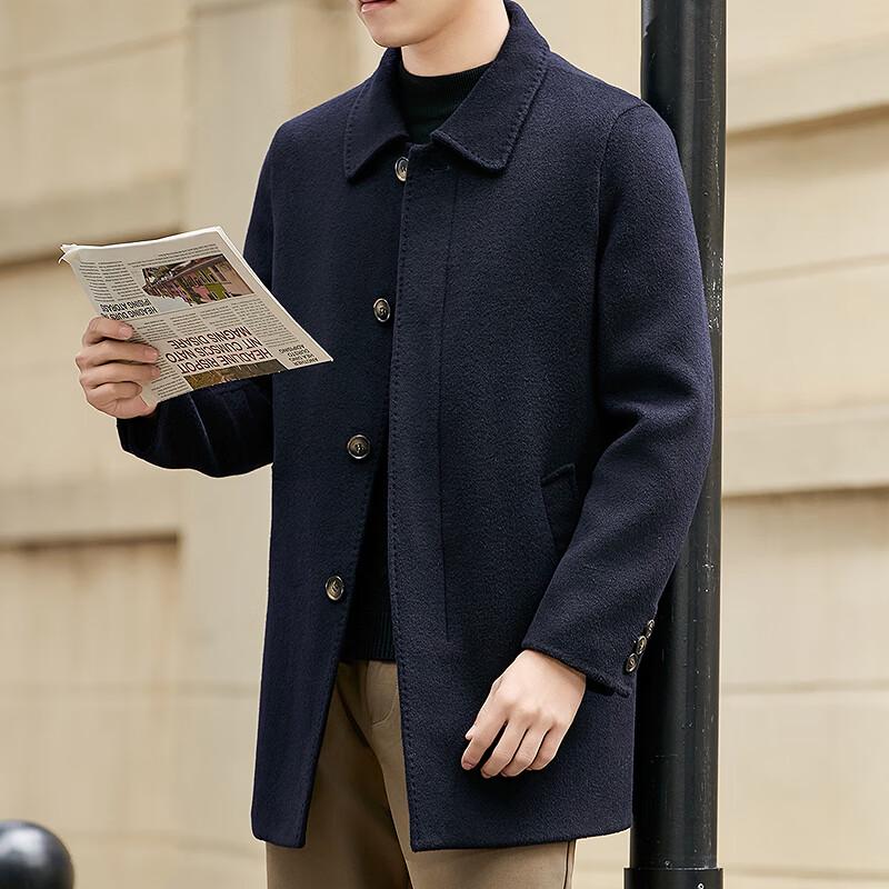 

Чоловіче пухове пальто FAPAI на підкладці з чистої вовни M (48)