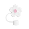 Flower Shape Silicone Straw Covers Soft Straw Cover Cap Straw Tips Cover  for Tumblers