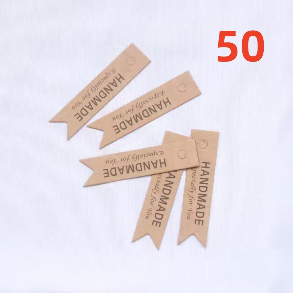 

10/20/50 шт. Красивая этикетка для свечей ручной работы с надписью, набор для изготовления свечей, конфет, печенья, торта, подарочная бирка, изысканный подарок