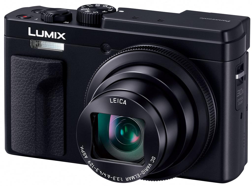 Panasonic Kompakte Digitalkamera Lumix TZ95D 30x optisch schwarz DC-TZ95D-K