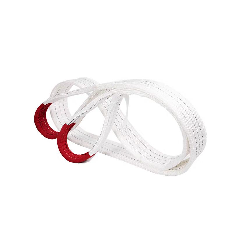 Lieve White Flat Lifting Sling Tow Rope
