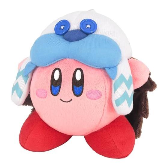 Sanei Boeki Kirby of the Stars Discovery Frost Ice Kirby (S) W14D12H15cm Stuffed Toy