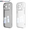 Transparent Black Soft Case For iPhone 17 Air 16 16E 15 14 13 12 Pro Max Plus Mini Clear Silicone Ultra Thin Cover 17ProMax Slim