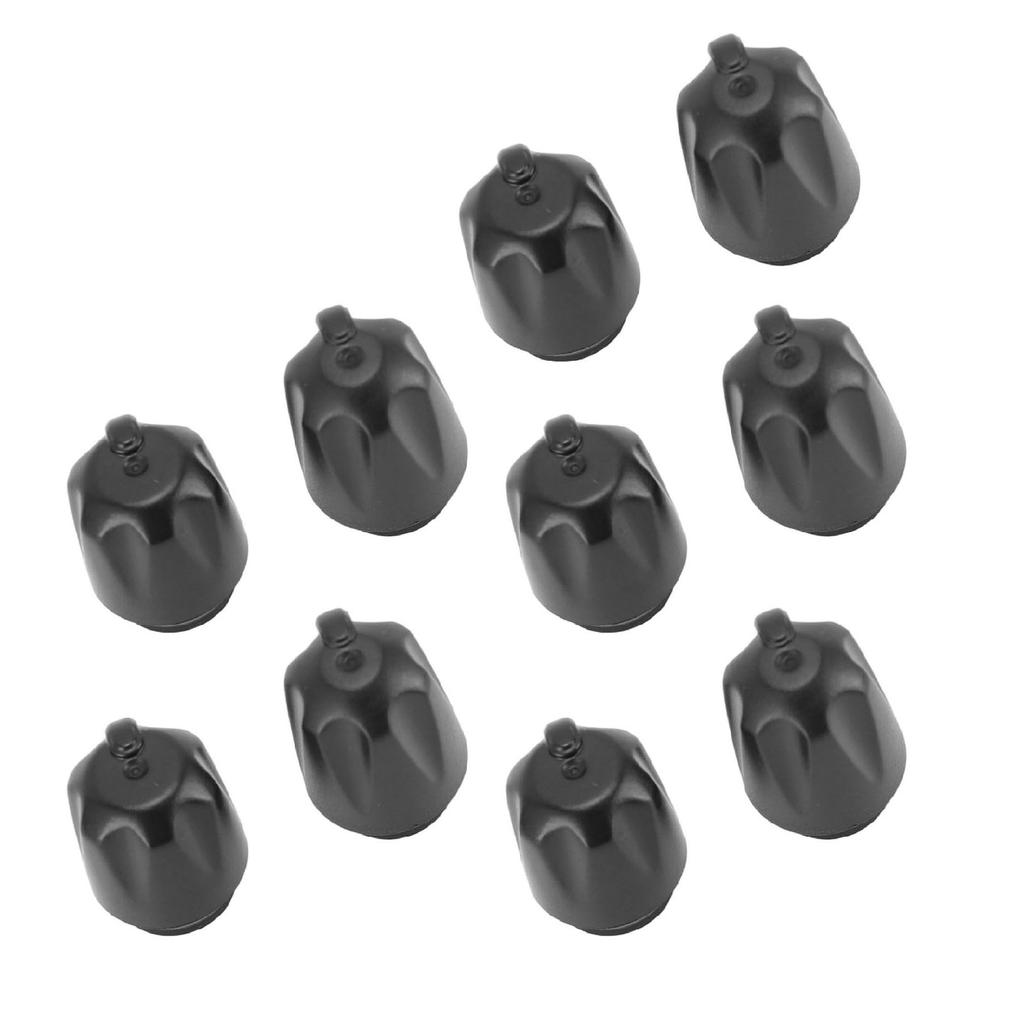 Knoflík pro ovládání hlasitosti 2cestného rádia Plastový knoflík pro volbu kanálu Náhrada pro BF 888S