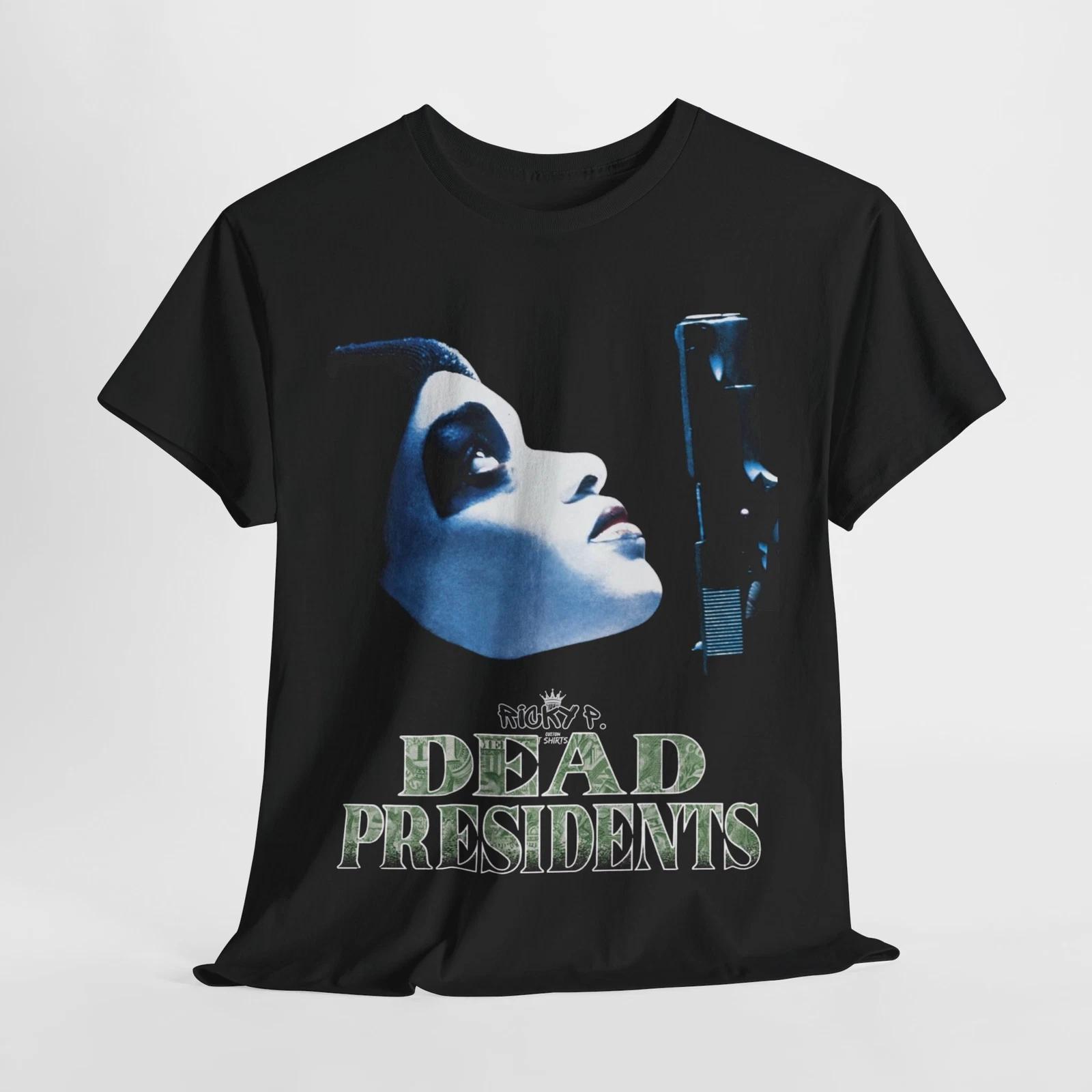Dead Presidents 1995 Movie T Shirt Larenz Tate Unisex Heavy Cotton Tee S