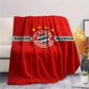 1PC FC Bayern Munich Patterned Flannel Blanket Suitable For All Seasons for Home Decor Warmth and Comfort Gifts Holiday Present