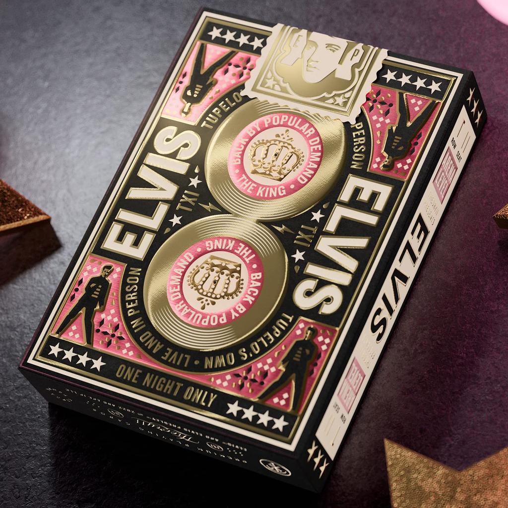 Theory11 Elvis Presley ELVIS jeu de cartes