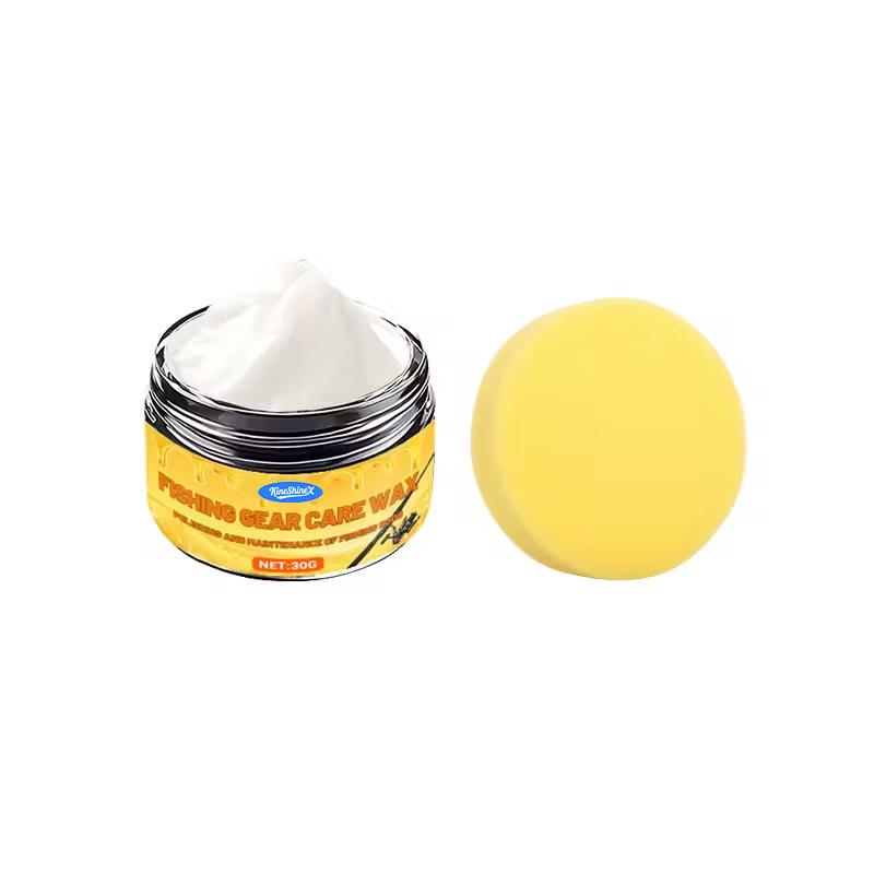 30g Premium Fishing Rod Protective Wax, Universal Care Cream for Angling Equipment Maintenance,High-End Fishing Rod Care Wax