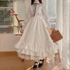 Brown Ruffled High Waisted Long Victorian Skirt Steampunk Skirts Womens Party Wear Gothic Vintage Clothes Medieval Costume Sexy