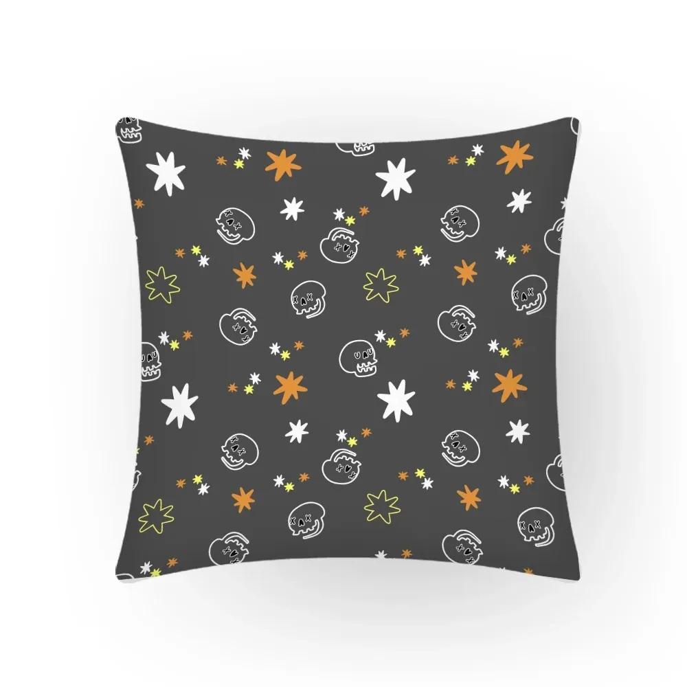 Office Sofa Car Cushion Cover Simple Floral Art Pattern Luxury Home Decor Pillow Cover